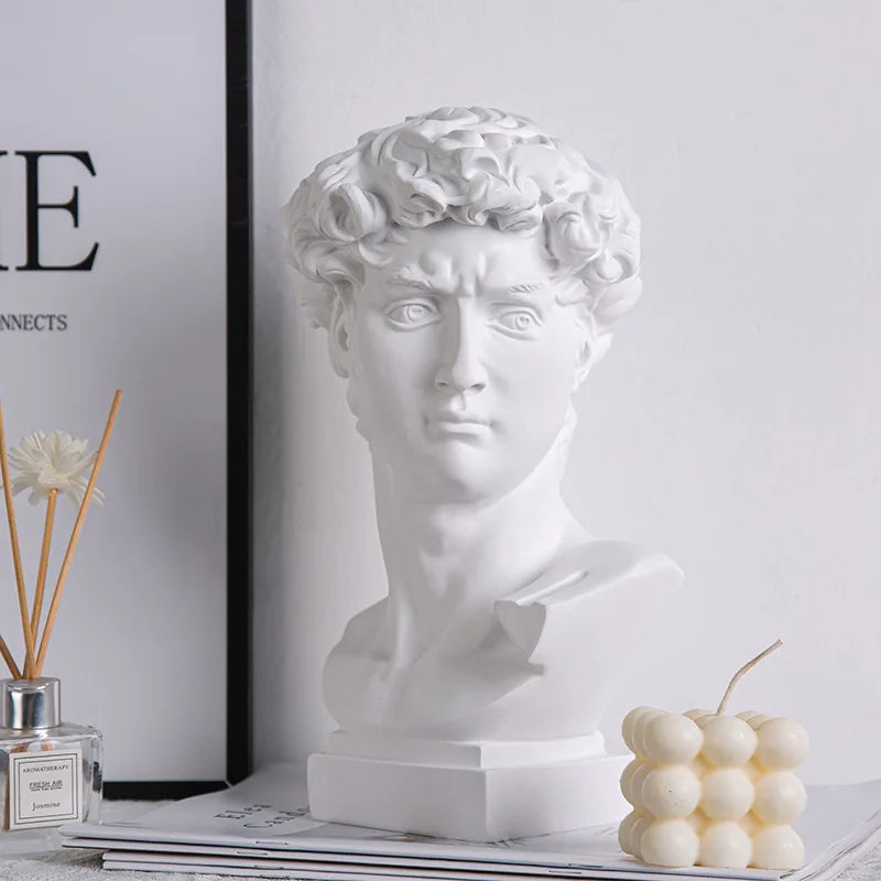 Busto di David in Resina – Arte Moderna per Decorazione Casa