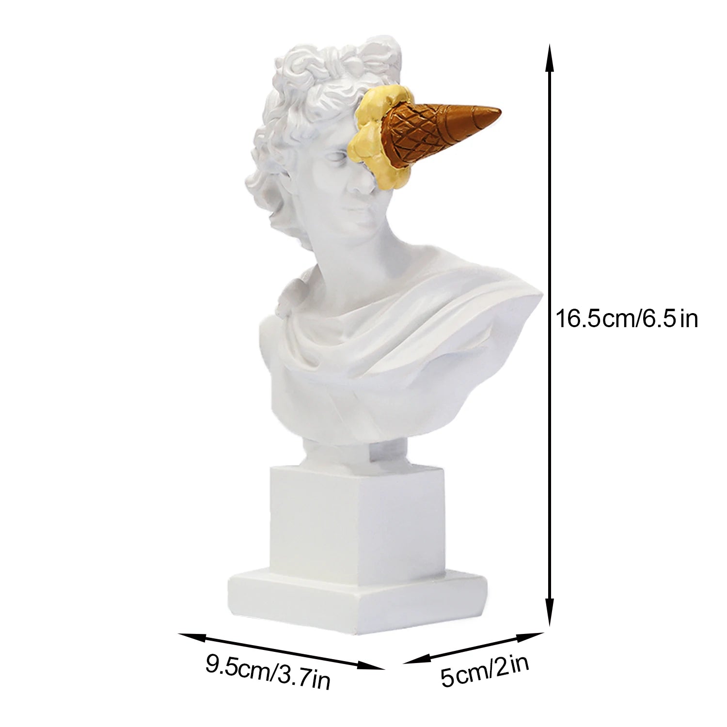Statua Decorativa Apollo – Scultura in Resina per Casa e Tavolo