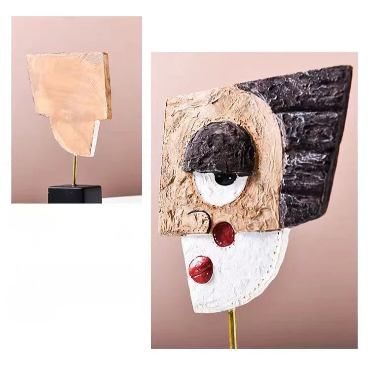 Opera Decorativa Creativa in Stile Moderno – Scultura Astratta per Casa e Ambienti Eleganti