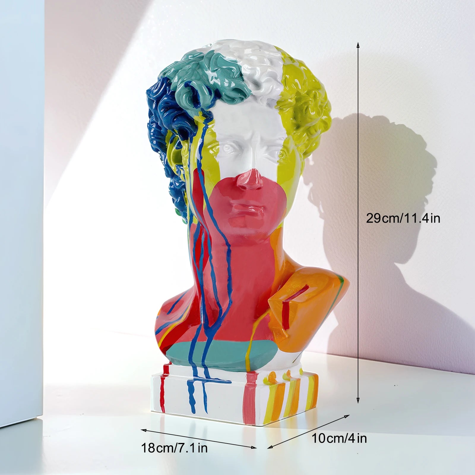 Busto di David in Resina – Arte Moderna per Decorazione Casa