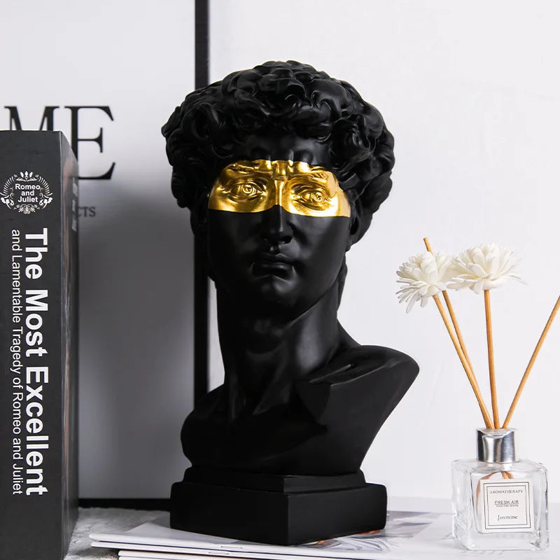 Busto di David in Resina – Arte Moderna per Decorazione Casa