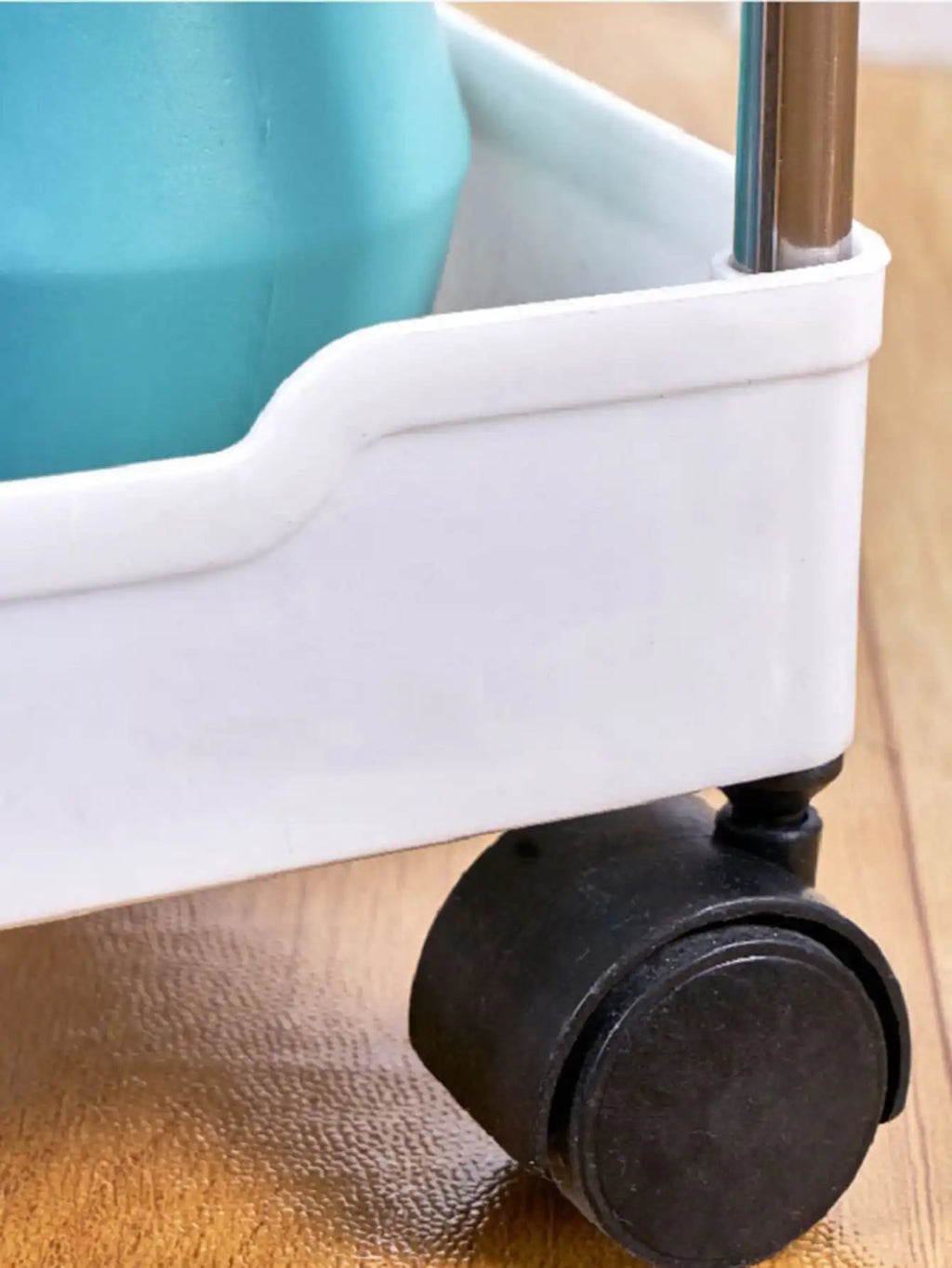 Carrello Mobile 3/4 Ripiani – Scaffale Organizzatore Scorrevole per Cucina, Bagno e Soggiorno