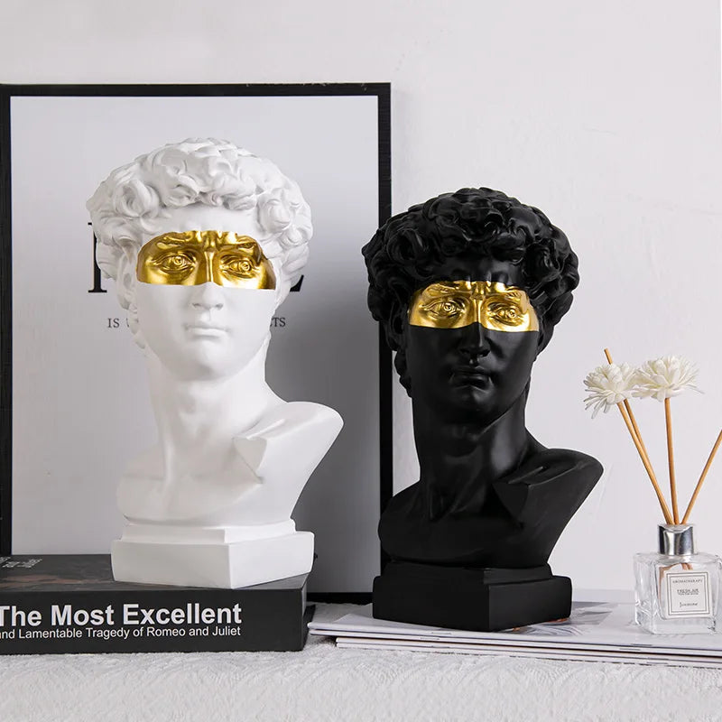 Busto di David in Resina – Arte Moderna per Decorazione Casa