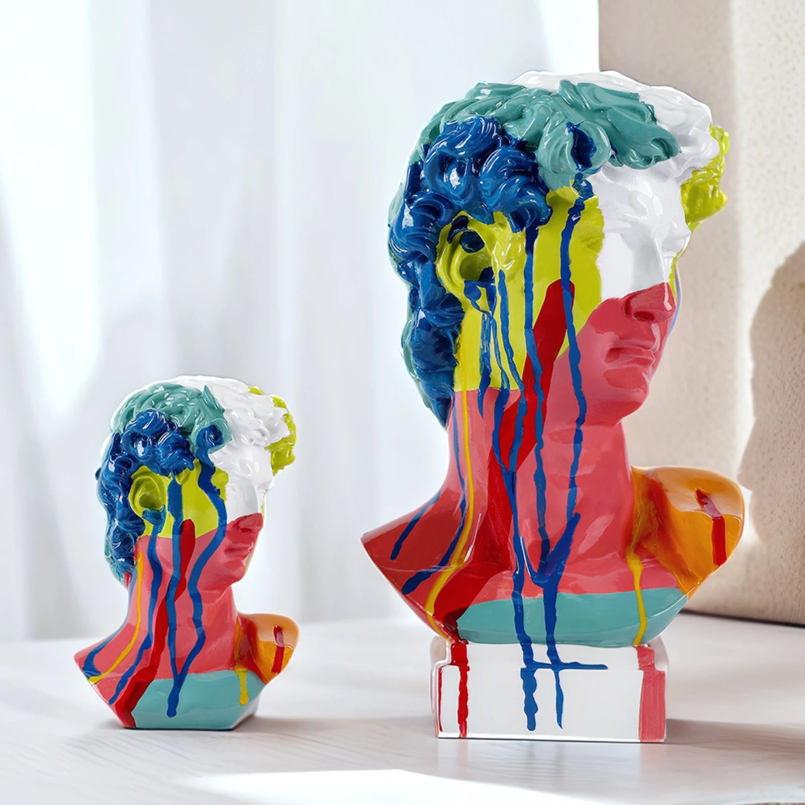 Busto di David in Resina – Arte Moderna per Decorazione Casa