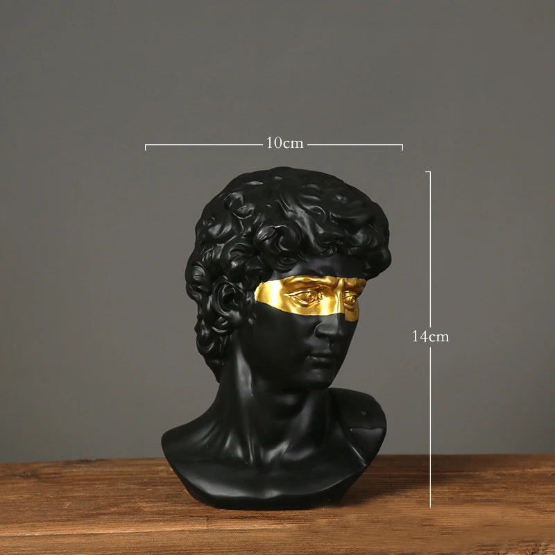 Busto di David in Resina – Arte Moderna per Decorazione Casa