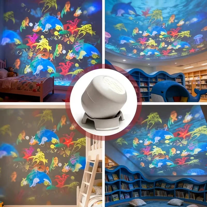 Lampada Proiettore LED Ocean Design – Atmosfera Magica a 360°