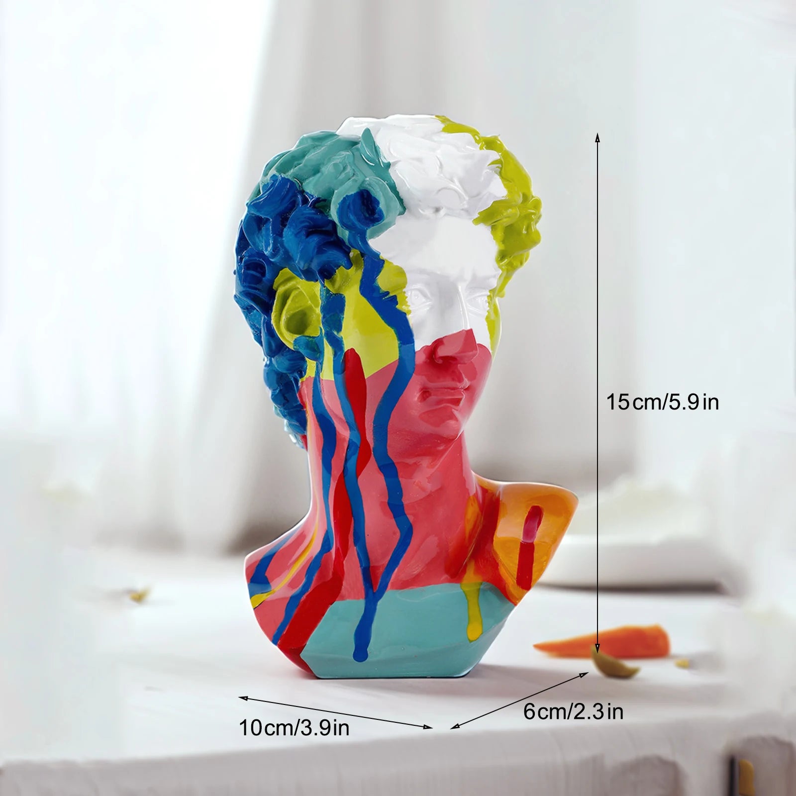 Busto di David in Resina – Arte Moderna per Decorazione Casa